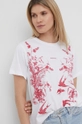 biały Red Valentino t-shirt bawełniany