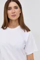 λευκό Βαμβακερό μπλουζάκι Victoria Beckham