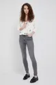 Pepe Jeans top in cotone PEGGY bianco