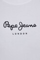 Tričko Pepe Jeans New Virginia Ss N PL505202.800 biela