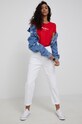 Футболка Pepe Jeans New Virginia Ss N PL505202.255 червоний SS22
