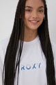 Roxy t-shirt ERJKT03878 biały SS22