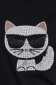 Karl Lagerfeld - T-shirt bawełniany 216W1732.51 Damski