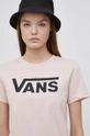 Vans - Βαμβακερό μπλουζάκι Γυναικεία