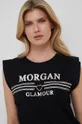 μαύρο Morgan - Μπλουζάκι