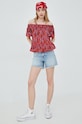 Halenka Superdry W6011292A.6XA červená SS22