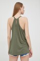 Oblečenie Top s prímesou ľanu Superdry W6011263A.THY zelená