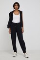 United Colors of Benetton top bawełniany 3GA2E8397.101 biały SS22