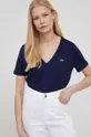 navy Lacoste cotton T-shirt TF8392 Women’s