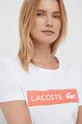 biela Tričko Lacoste