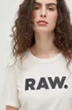 bézs G-Star Raw pamut póló