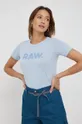 kék G-Star Raw pamut póló