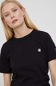 czarny G-Star Raw t-shirt bawełniany D21241.C506