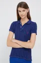 Βαμβακερό μπλουζάκι πόλο Polo Ralph Lauren Γυναικεία