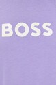 Памучна тениска BOSS 50468356 виолетов