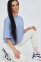 New Balance tricou WT21558NHR melanj albastru WT21558NHR
