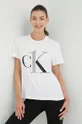 белый Пижамная футболка Calvin Klein Underwear Женский