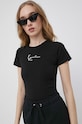 Karl Kani t-shirt czarny KKWQ22002BLK