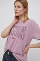 różowy Vero Moda t-shirt bawełniany