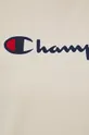 beżowy Champion t-shirt bawełniany 115351