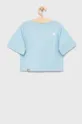 Otroška bombažna kratka majica The North Face modra