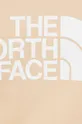 portocaliu The North Face tricou din bumbac