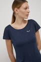 Sportovní triko Salewa Puez Melange Dry námořnická modř 00.0000026538