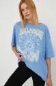 μπλε Βαμβακερό μπλουζάκι Billabong Billabong X Hippie