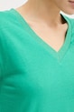 Morgan ľanové tričko 221.DAME tyrkysová