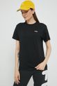 czarny Fila t-shirt bawełniany (2-pack) Damski