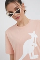 pink Kangol cotton t-shirt