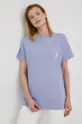 violetto Kangol T-shirt in cotone Donna