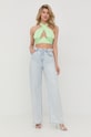 Топ For Love & Lemons CT1805.SP22 зелёный SS22