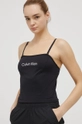 Top za trening Calvin Klein Performance Big Idea crna