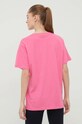 Ρούχα Βαμβακερό μπλουζάκι P.E Nation 22PE1T253 ροζ