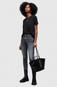 Abbigliamento AllSaints t-shirt in cotone WM248W nero