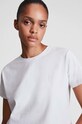 AllSaints bombažna majica WM248W bela AA00