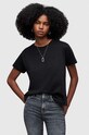 AllSaints t-shirt in cotone nero WM248W