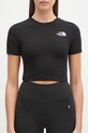 The North Face t-shirt nero NF0A55AOJK31