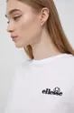 λευκό Βαμβακερό μπλουζάκι Ellesse