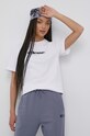 Ellesse tricou din bumbac alb SGM14632