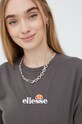 Pamučna majica Ellesse siva SGM13148