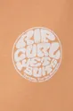 pomarańczowy Rip Curl t-shirt bawełniany