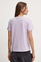 Odzież MC2 Saint Barth t-shirt bawełniany EMI0001 fioletowy