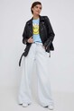 MC2 Saint Barth tricou din bumbac EMI0001 albastru AA00