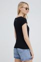 Karl Lagerfeld t-shirt bawełniany KL22WTS01 czarny