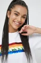 Ellesse t-shirt bawełniany Rainbow pack Damski