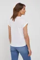 Λευκό μπλουζάκι Calvin Klein  100% Λινάρι