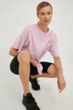 P.E Nation t-shirt bawełniany fioletowy