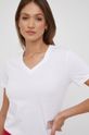 biały Armani Exchange t-shirt bawełniany 3LYTAB.YJ3RZ Damski